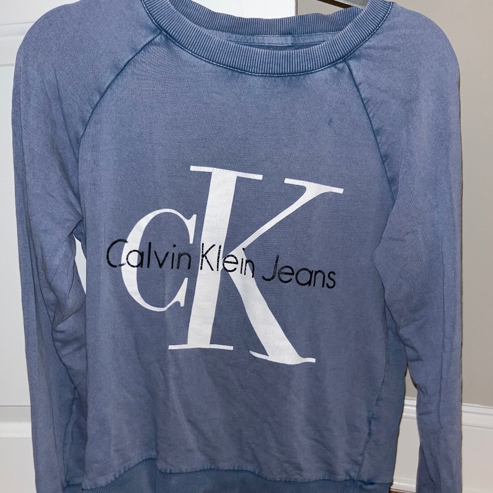 Small Blue Calvin Klein Shirt